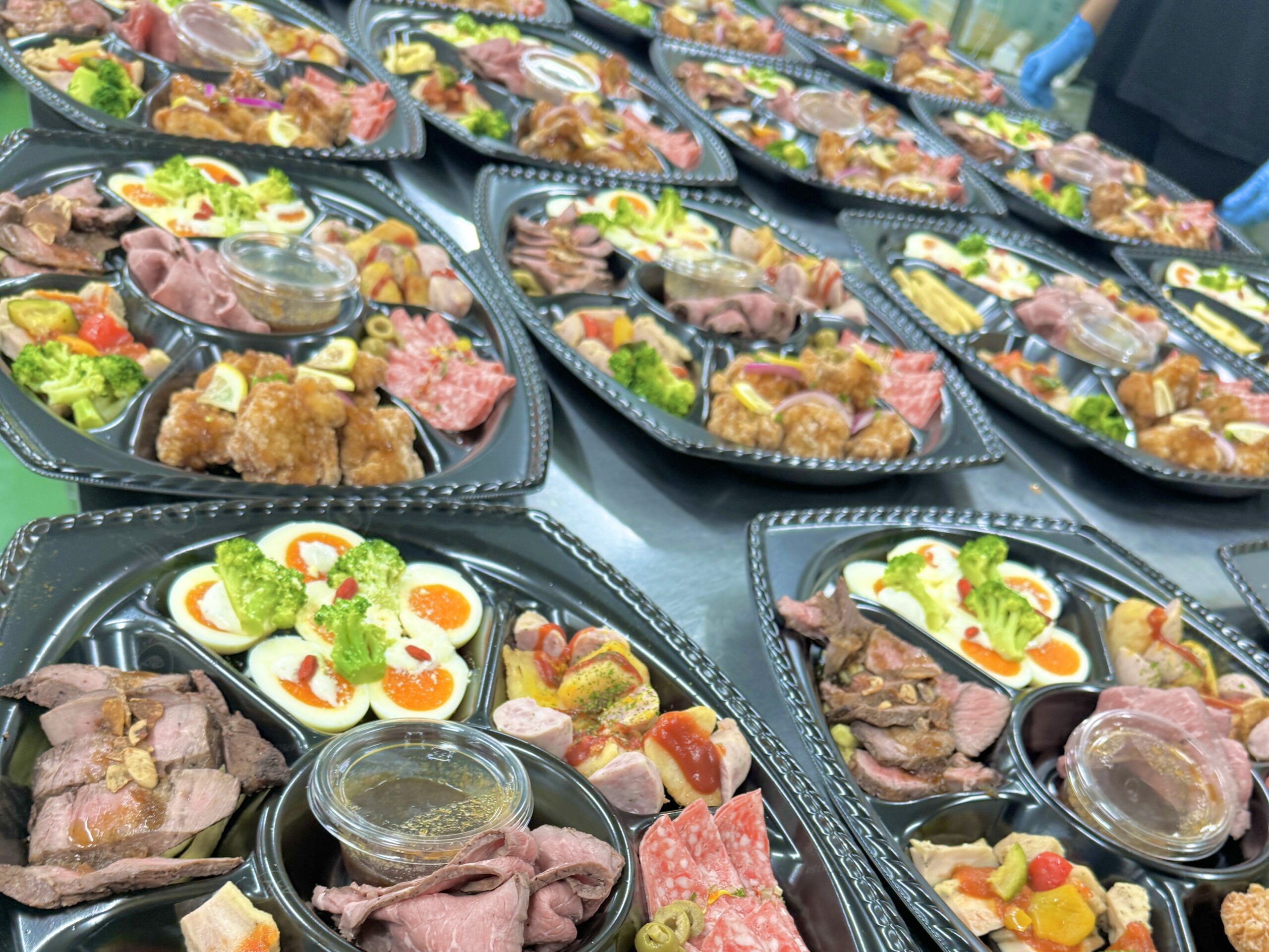 【1500名規模のスポーツイベント】イベント後の打ち上げでケータリング